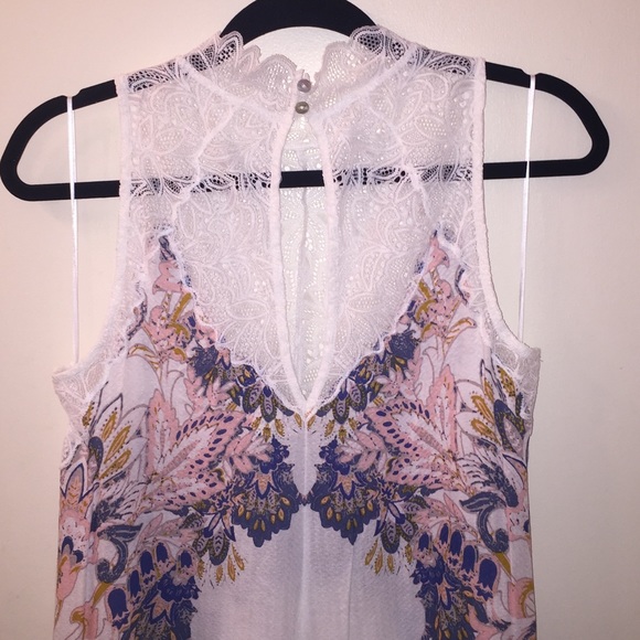 NWOT! Free People White Lace Slip Dress - Picture 7 of 8